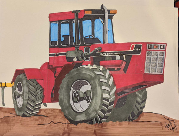 Tractor artwork 6